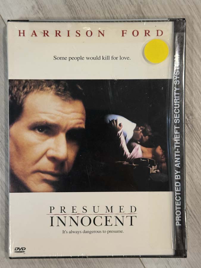 dvd – presumed innocent (1990) new seal