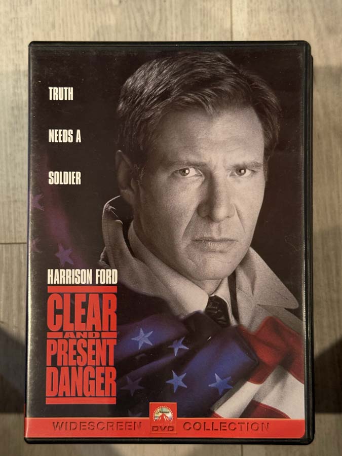 dvd – Clear and Present Danger (1994)