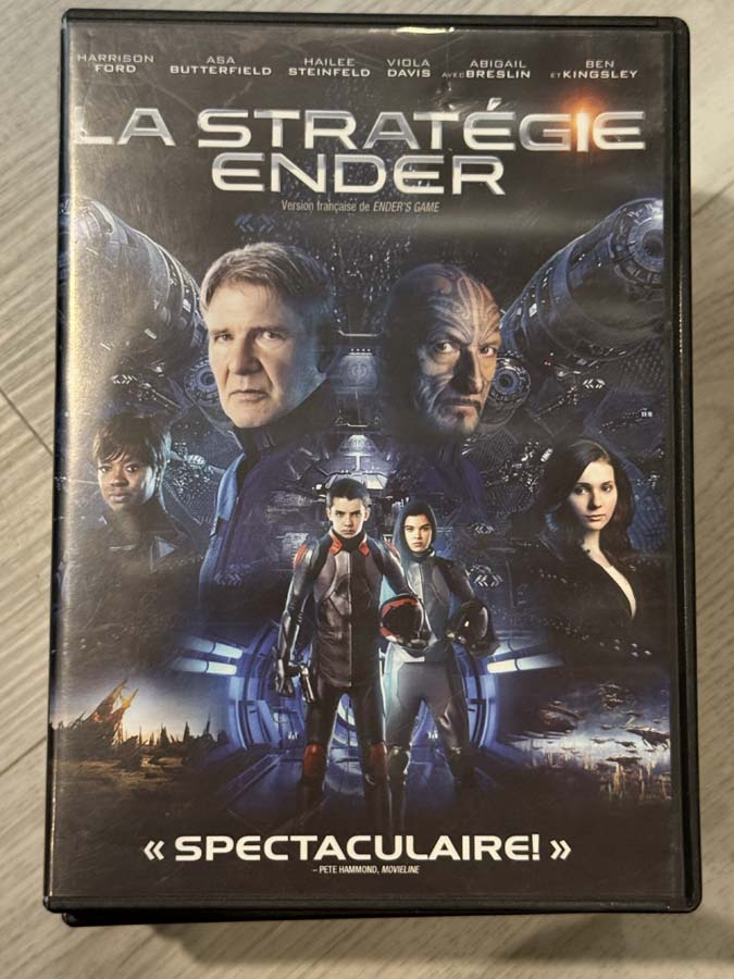 dvd – ender’s game (2013)