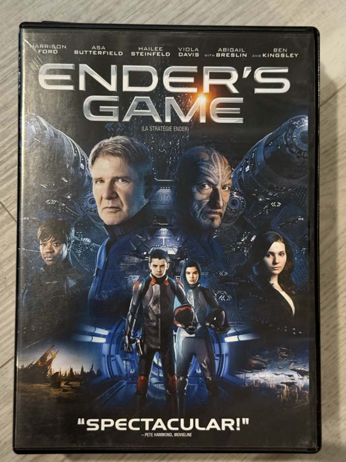 dvd – ender’s game (2013)