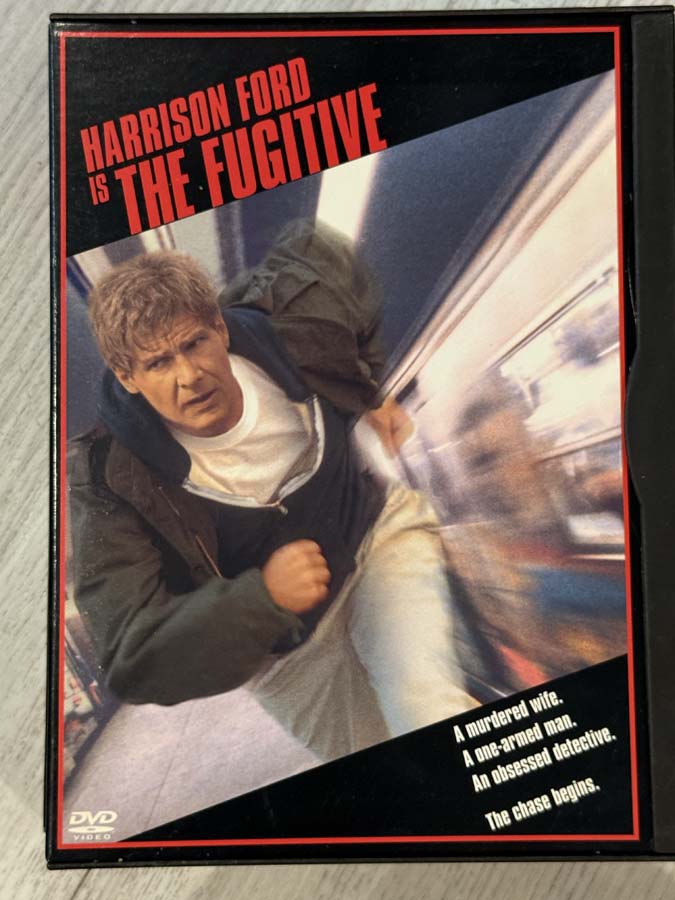 dvd – The Fugitive (1993) snapcase
