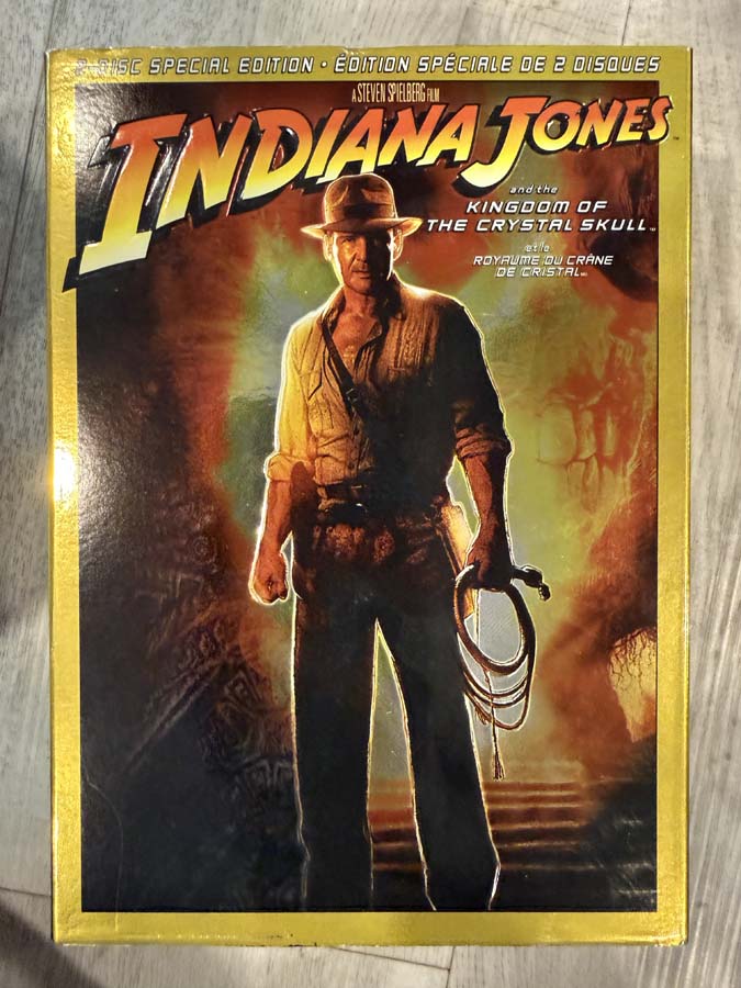 dvd – Indiana Jones and the Kingdom of the Crystal Skull (2008)
