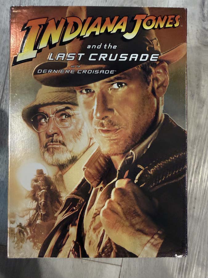 dvd – indiana jones and the last crusade (1989)