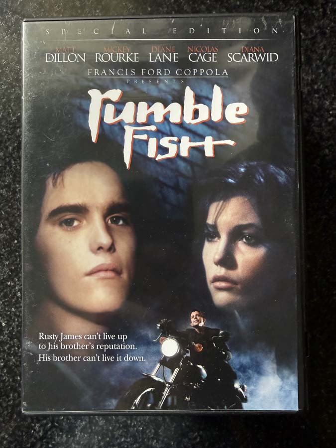dvd – rumble fish (1983)