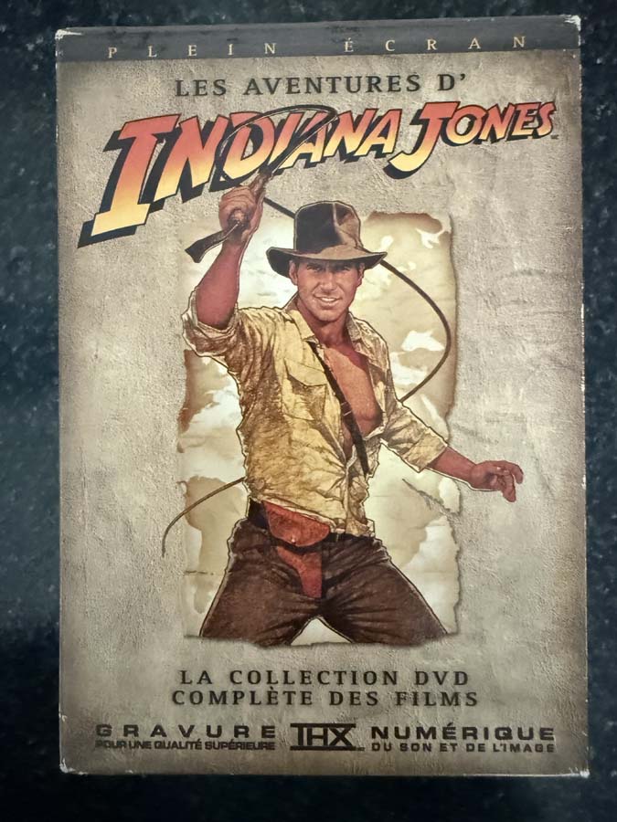 dvd – The Adventures of Indiana Jones Trilogy