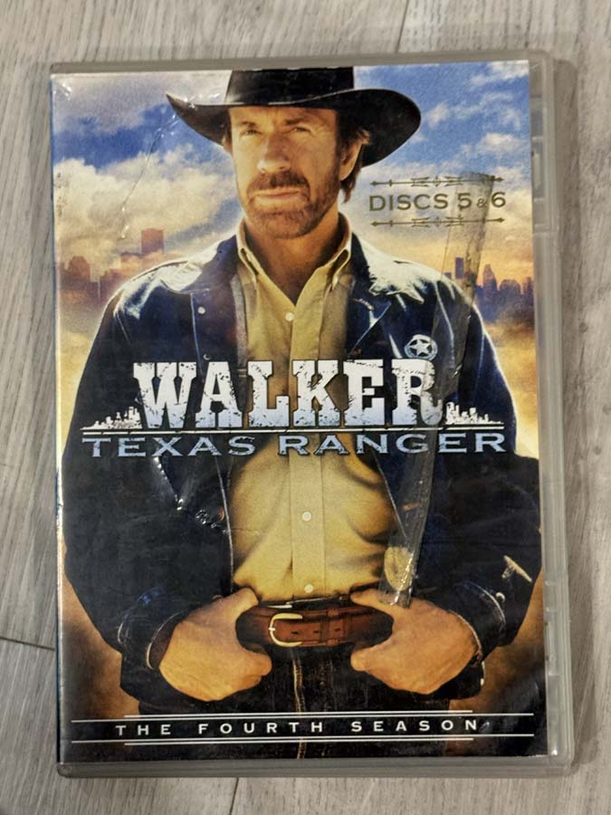 dvd – walker texas ranger (disc 5&6)