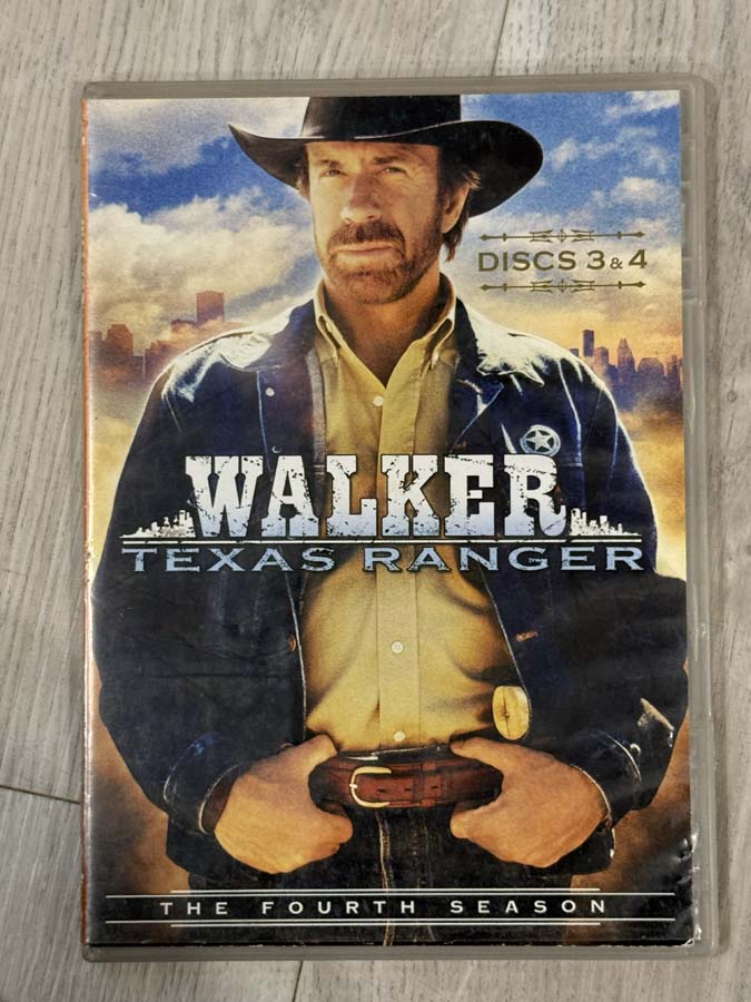 dvd – walker texas ranger (disc 3&4)