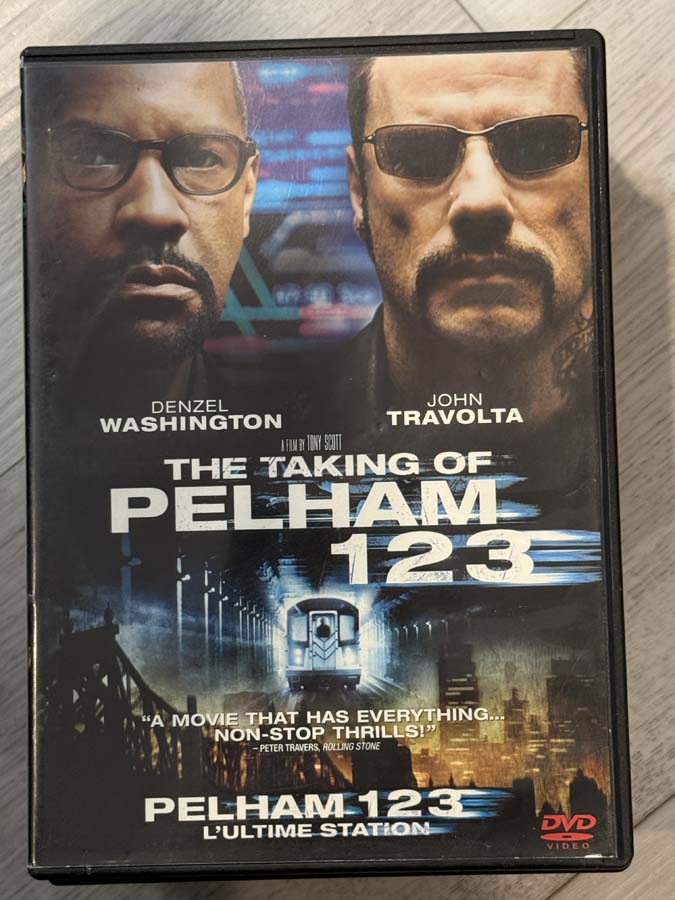 dvd – the taking of pelham 123 (2009)