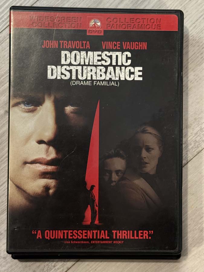 dvd – domestic disturbance (2001)