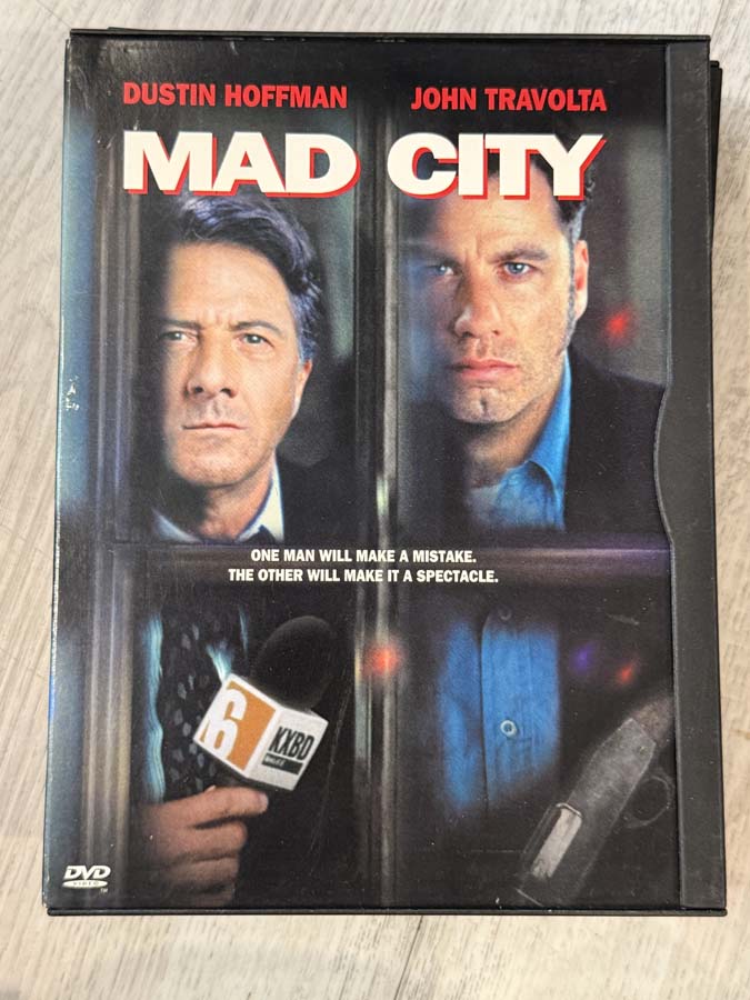dvd – mad city (1997) snapcase