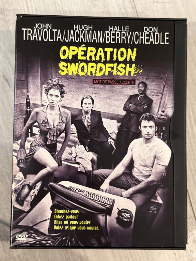 dvd – operation swordfish (2001) snapcase