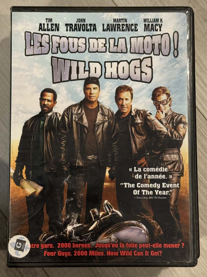 dvd – wild hogs (2007)