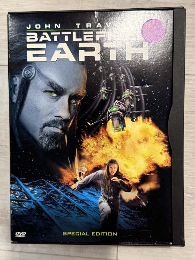 dvd – battlefield earth (2000)
