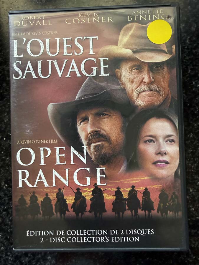 dvd – open range (2003)