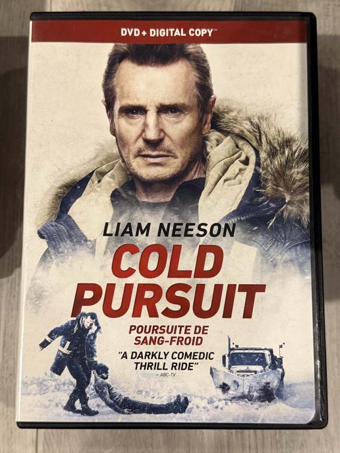 dvd – cold pursuit (2019)