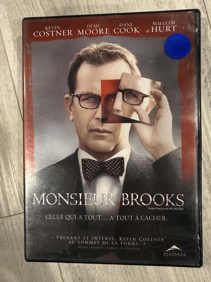 dvd – mr brooks (2007)