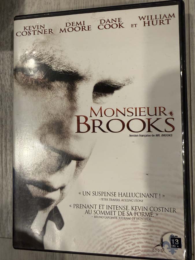 dvd – mr brooks (2007)