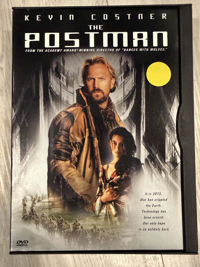 dvd – postman (1997) snapcase