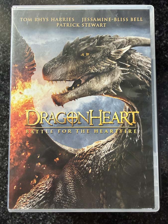 dvd – dragonheart : battle for the heartfire (2017)