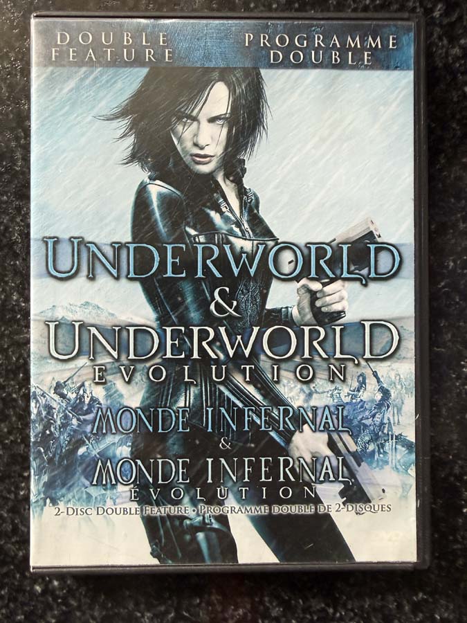 dvd – underworld 1 & 2 (double feature )