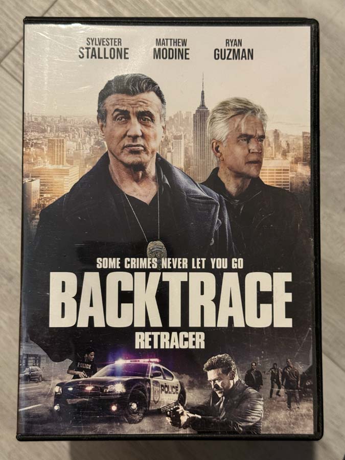 dvd – backtrace (2018)