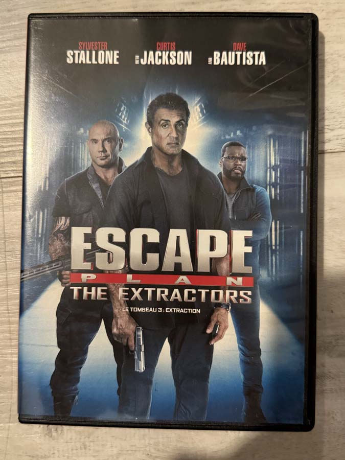 dvd – escape plan 3 : the extractors (2019)