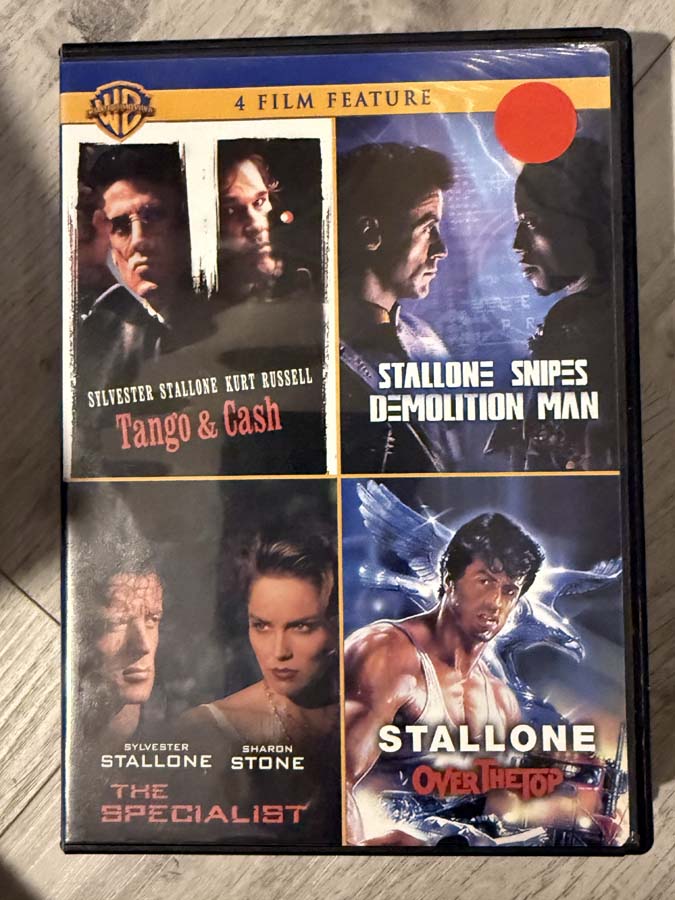 dvd – 4 Film Favorites: Sylvester Stallone