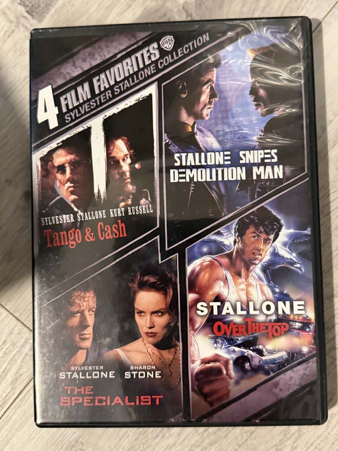 dvd – 4 Film Favorites: Sylvester Stallone
