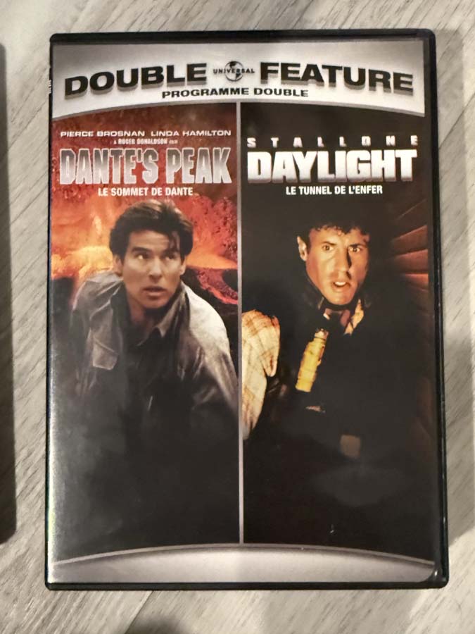 dvd – Dante’s Peak / Daylight  (Double Feature)