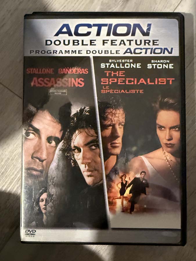 dvd – Assassins / The Specialist (double feature)