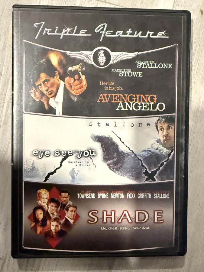 dvd  – Sylvester Stallone : Triple Feature