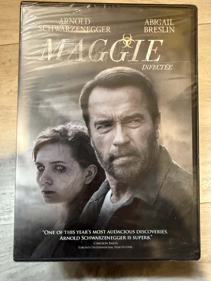 dvd – maggie (2015) new seal