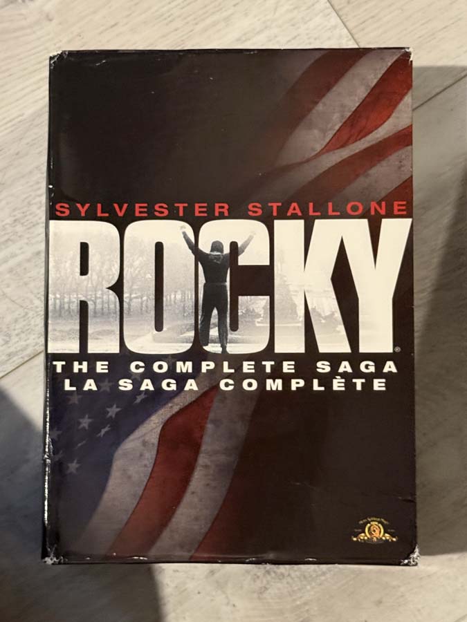 dvd – rocky : the complete saga