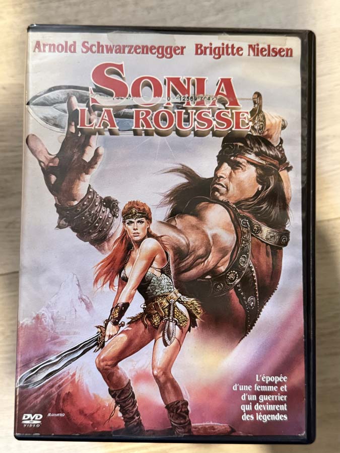 dvd – red sonja (1985) kalidor
