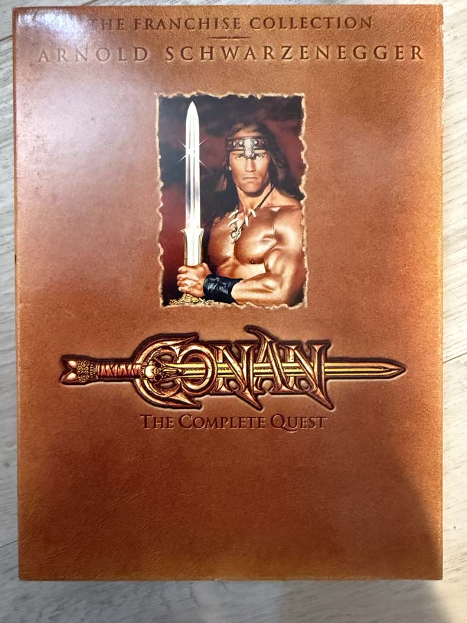 dvd – Conan : The Complete Quest: The Barbarian / The Destroyer