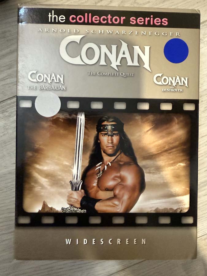 dvd – Conan : The Complete Quest: The Barbarian / The Destroyer
