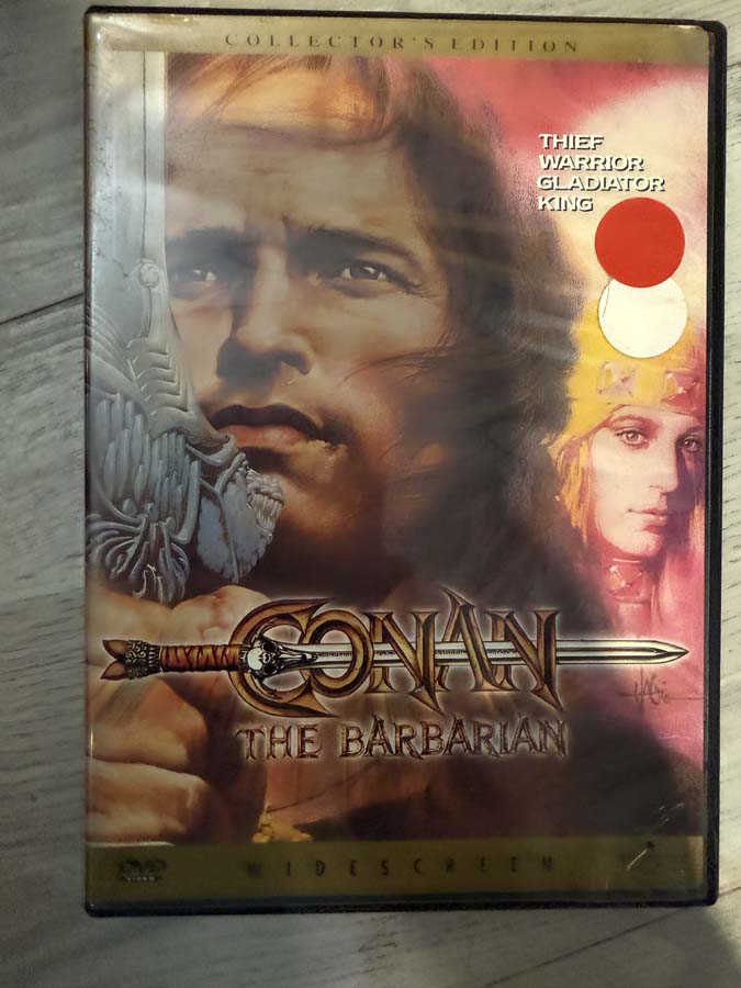 dvd – Conan the Barbarian (1982)