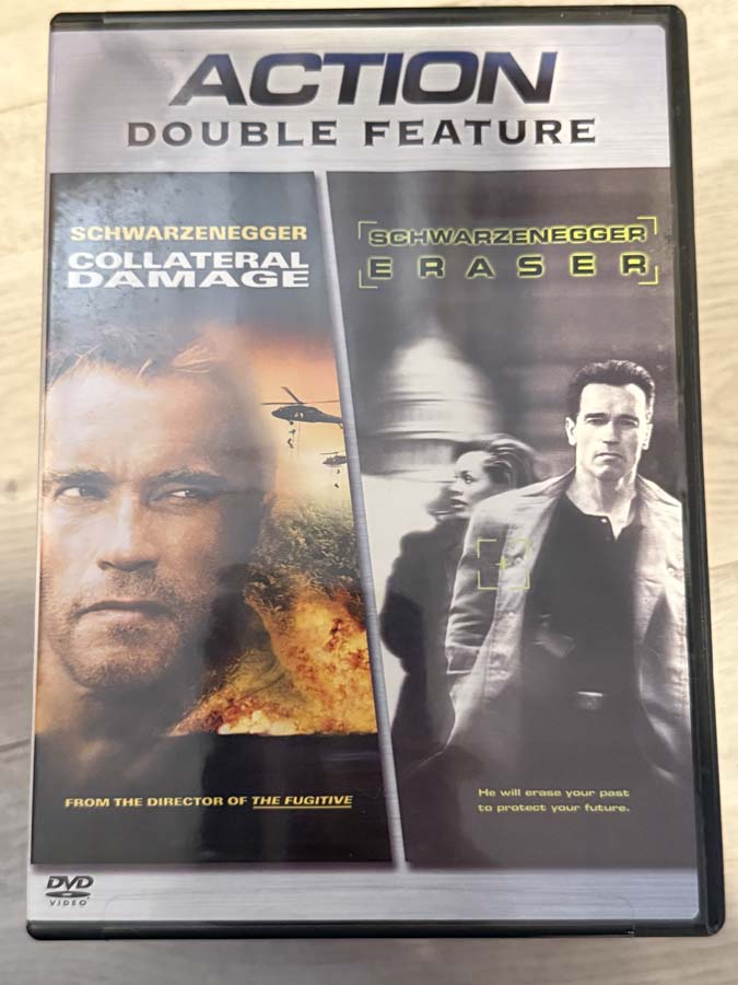 dvd – Double Feautre : Collateral Damage / Eraser