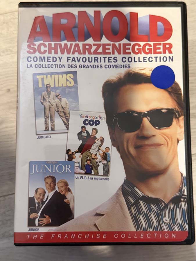 dvd – arnold schwarzenegger : favourites comedy collection