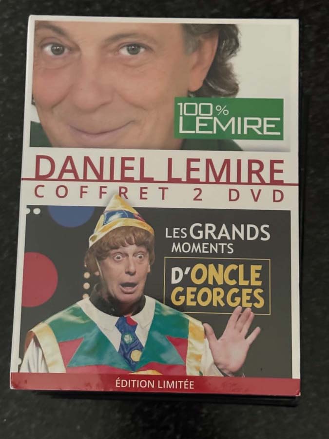 dvd – Daniel Lemire : coffret deux dvd (new,seal)