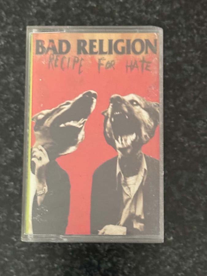 tapes – Bad Religion : Recipe For hate (1993)