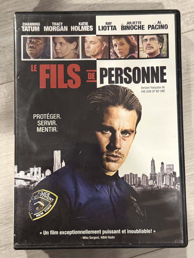 dvd – the son of no one (2011)