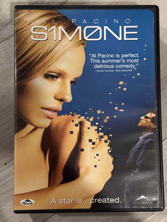 dvd – simone (2002)