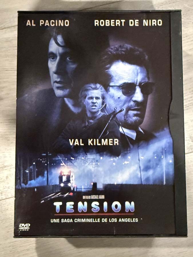 dvd – heat (1995) snapcase