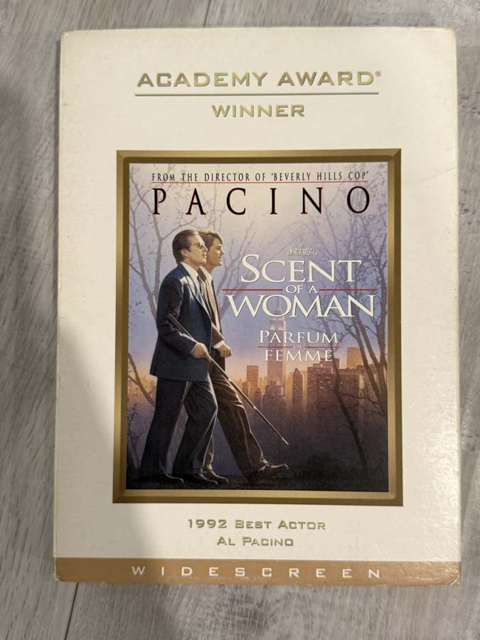 dvd – scent of a woman (1992)
