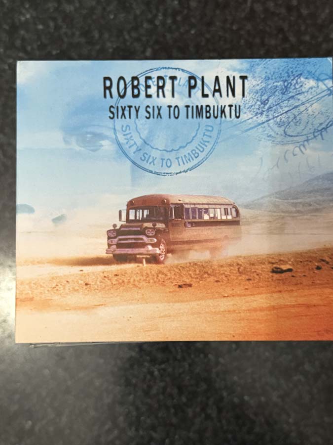 cd – Robert Plant : Sixty Six to Timbuktu  (2003)