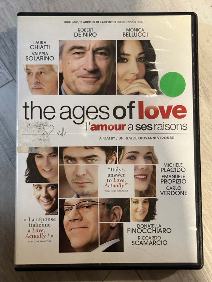 dvd – the ages of love (2011)
