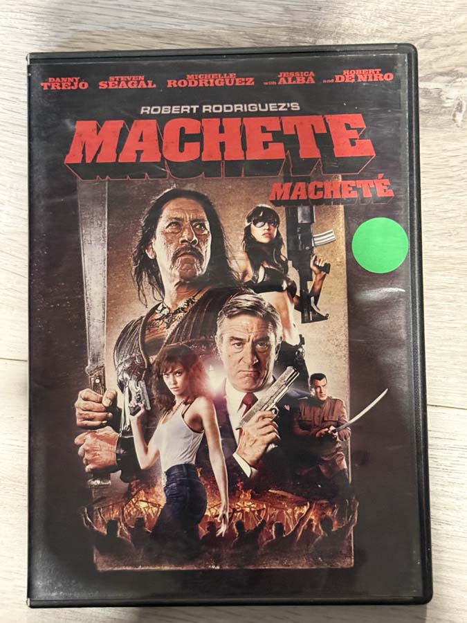 dvd – machete (2010)