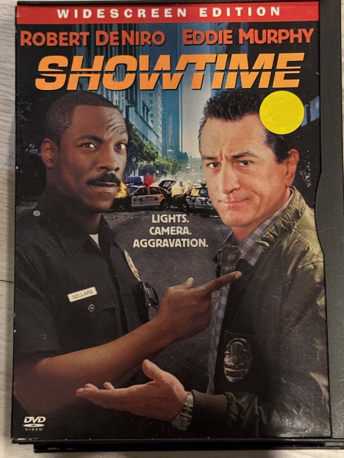 dvd – showtime (2002) snapcase