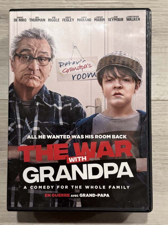 dvd – the war with grandpa (2020)